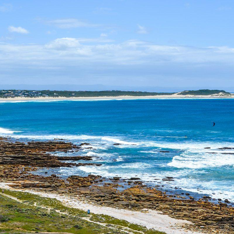 The coastline at Cape St Francis